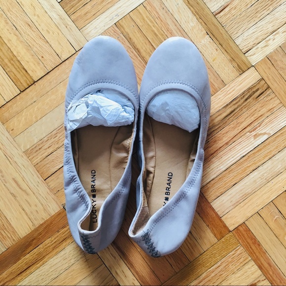 light grey flats